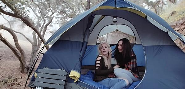  Horrified Lesbians In The Woods - Aidra Fox, Charlotte Stokely